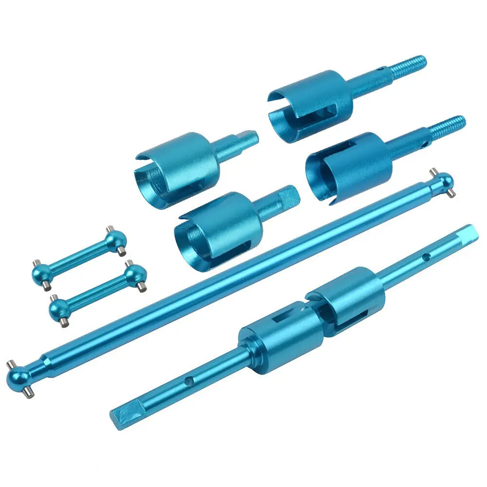 Алюминиевый TT-02 шарнир собачьи кости колесные оси части C для Tamiya TT02 51529 SP.1529 1/10 RC