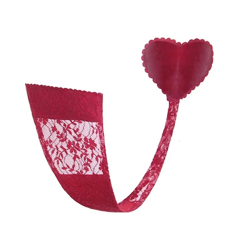 Women Hot New Design Women Lingerie Sexy C String Flower Lace Invisible Panties Self Adhesive Strapless Thong Female Underwear