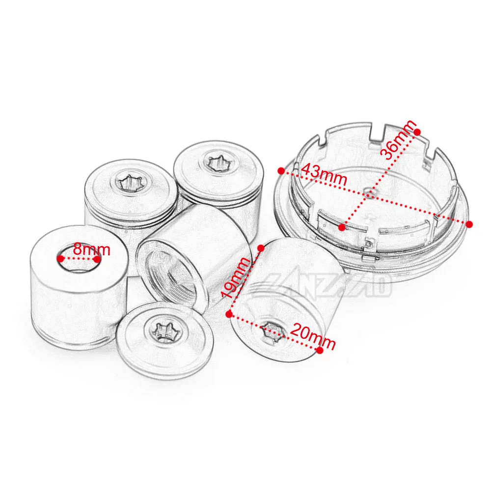 Боковые Крышки мотоцикла Hubcaps алюминиевые аксессуары с ЧПУ для paggio Vespa GTS GTV 250 300 на