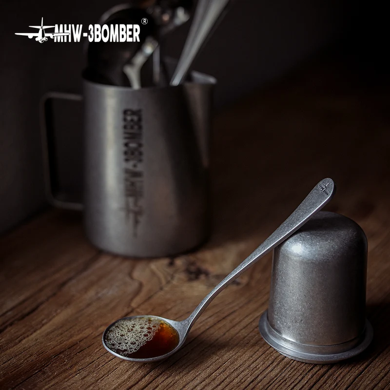 MHW-3BOMBER Coffee Measuring Spoon Barista Cupping Tools Coffee Beans Flavor Testing Dripping Coffee Stiring Spoon Espresso