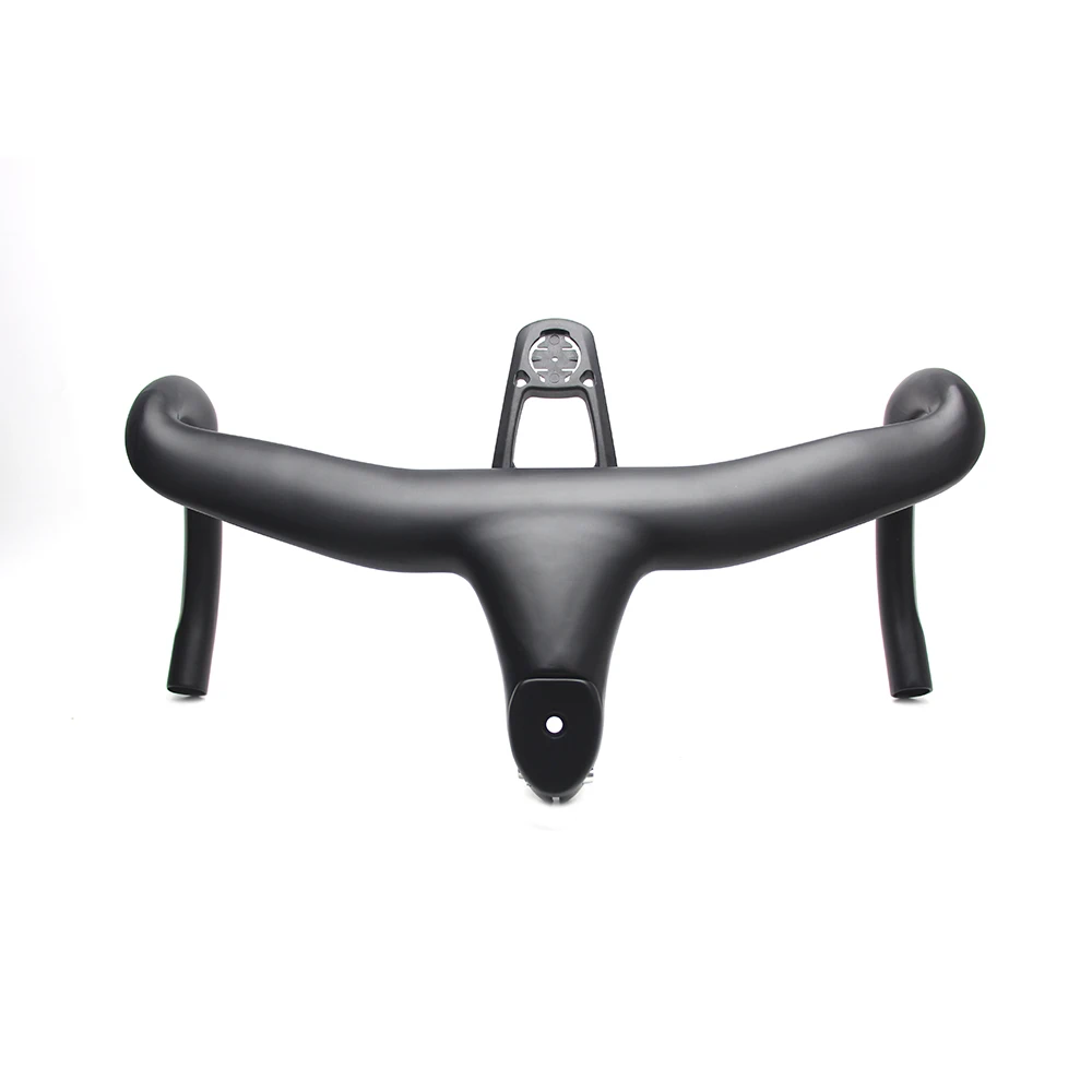 Скидка На руку Новый углеродный 5D интегрированный дорожный Руль 28,6 мм велосипед дорожный UD матовое углеродное волокно 400/420/440*90/100/110/120 мм YT988