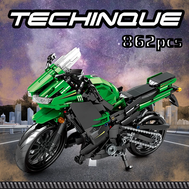 SEMBO создатель город внедорожные мотоциклы модель строительные блоки технические