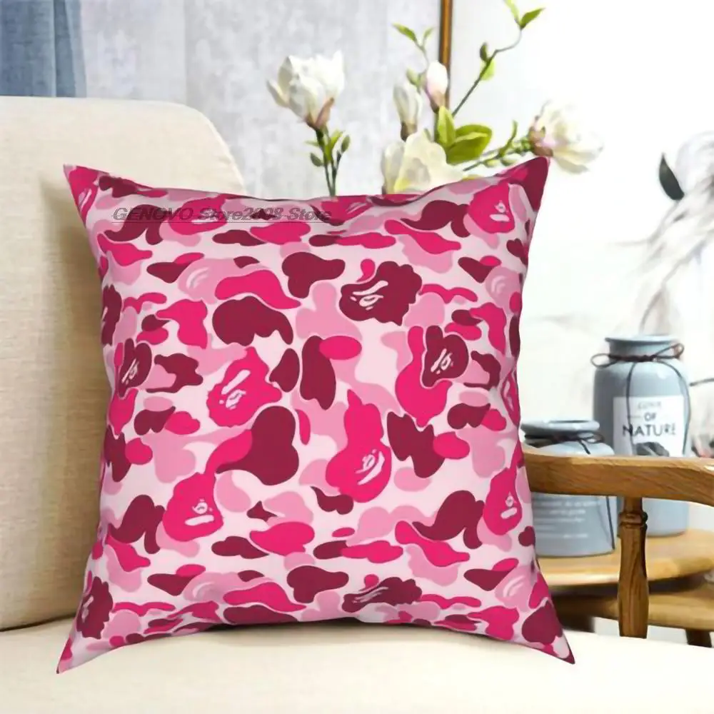 

Camo Camouflage Weiß Rosa Kissenbezug Muster Zipper Decor Kissen Fall Sofa Kissen Abdeckung 45*45cm