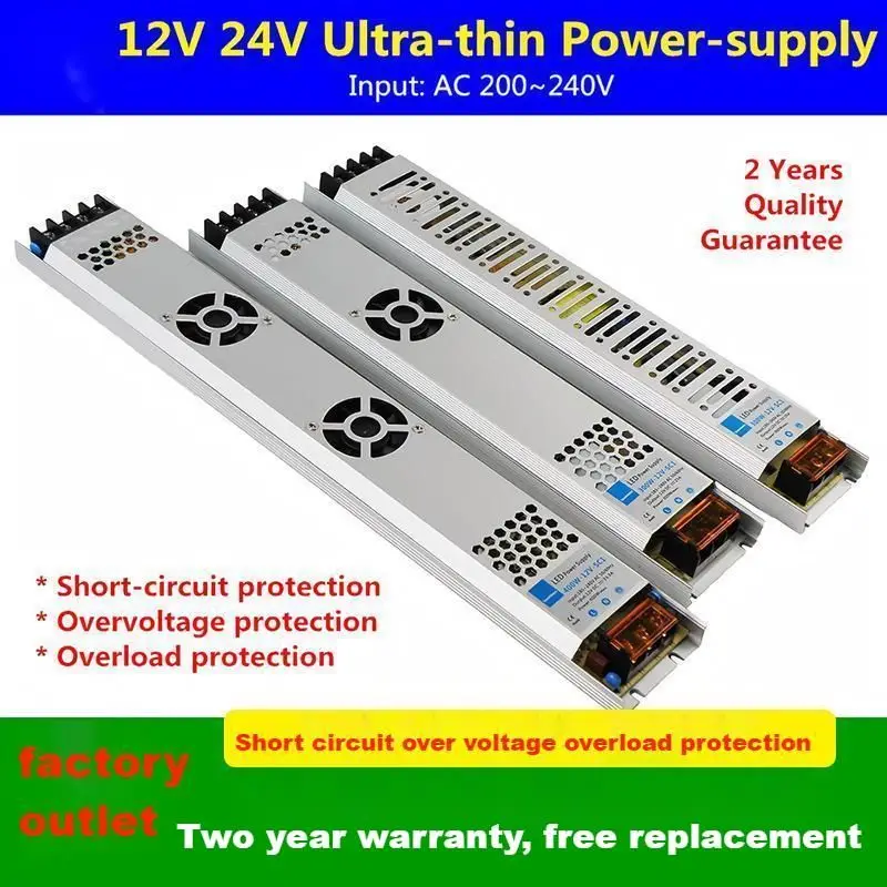 

500W switching power supply s-500-24 12v24v36v48v60v 10a20a40a 600W adjustable