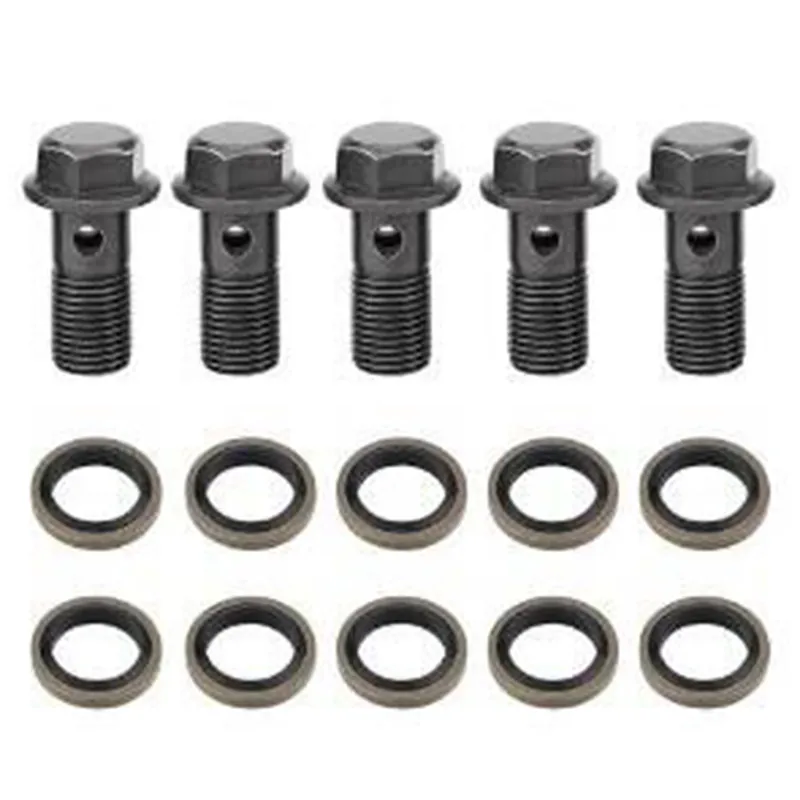 2 шт. M10 * 1 25 шаг тормоза двойной линии шланг грязи велосипед ямы мотоцикл банджо