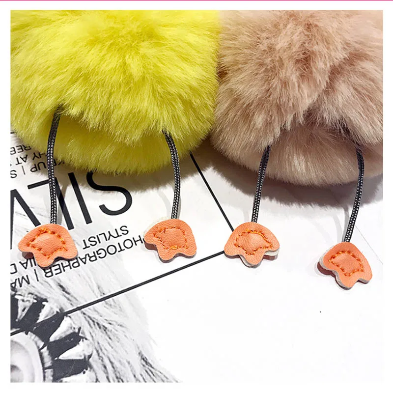 Горячая Сова pom брелок искусственный помпон Кролик Мех Шар женская сумка