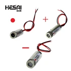 Лазерный модуль 650 нм 5 МВт с красной точкойлиниейперекрестными линзами, стеклянная линза, Фокусируемый промышленный класс