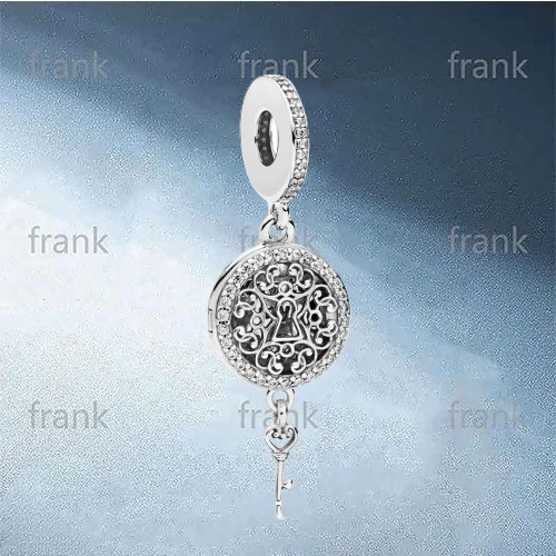 

Classic Retro Regal Key Sterling Silver Pendant 797660CZ