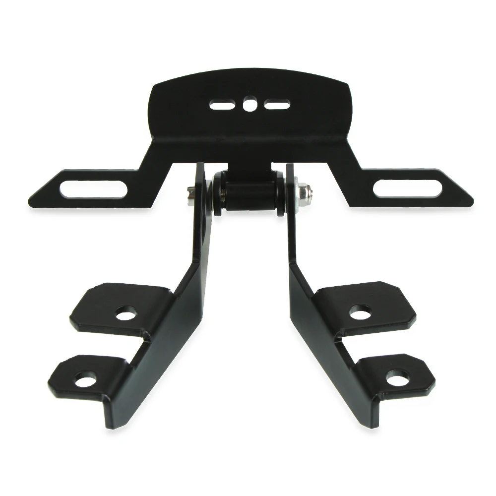For Yamaha Tmax 530 TMAX530 T-MAX530 2017 2018 Aluminum Motorcycle License Number Plate Frame Led Indicator Light Holder Bracket |