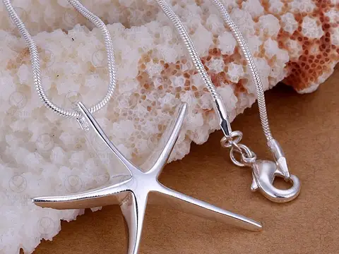 Серебряный кулон для женщин ожерелье аксессуары модная свадебная бижутерия P027 Роскошная помолвка подарок