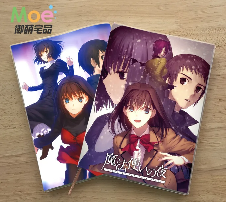 

Anime Aozaki Aoko Figure Student Writing Paper Notebook Delicate Eye Protection Notepad Diary Memo Gift