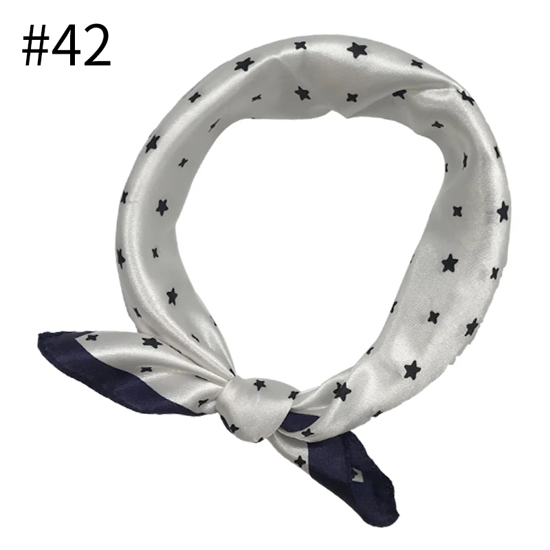 2020 новый модный шарф квадратный галстук атласный маленький шелковый кольцо