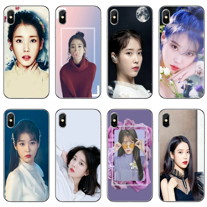 Чехол для Sony Xperia Z5 C6 L2 XA1 XA2 XZ1 XZ2 compact Premium LG G5 G6 G7 Q6 Q7 Q8 Q9 V30 V20 V10 kpop IU Girl Group|Бамперы| |
