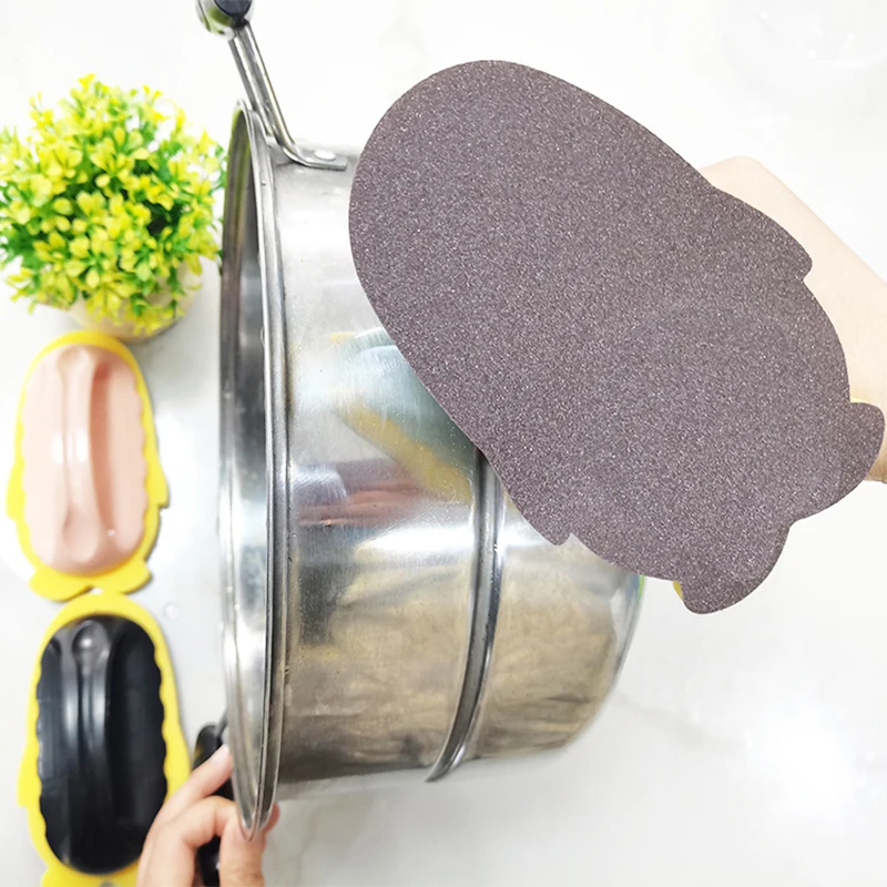 

Magic Sponge Cleaning Brush Melamine Sponge Brush For Pan Pot Strong Decontamination Cleaing Brush Kitchen Cleaning Tools
