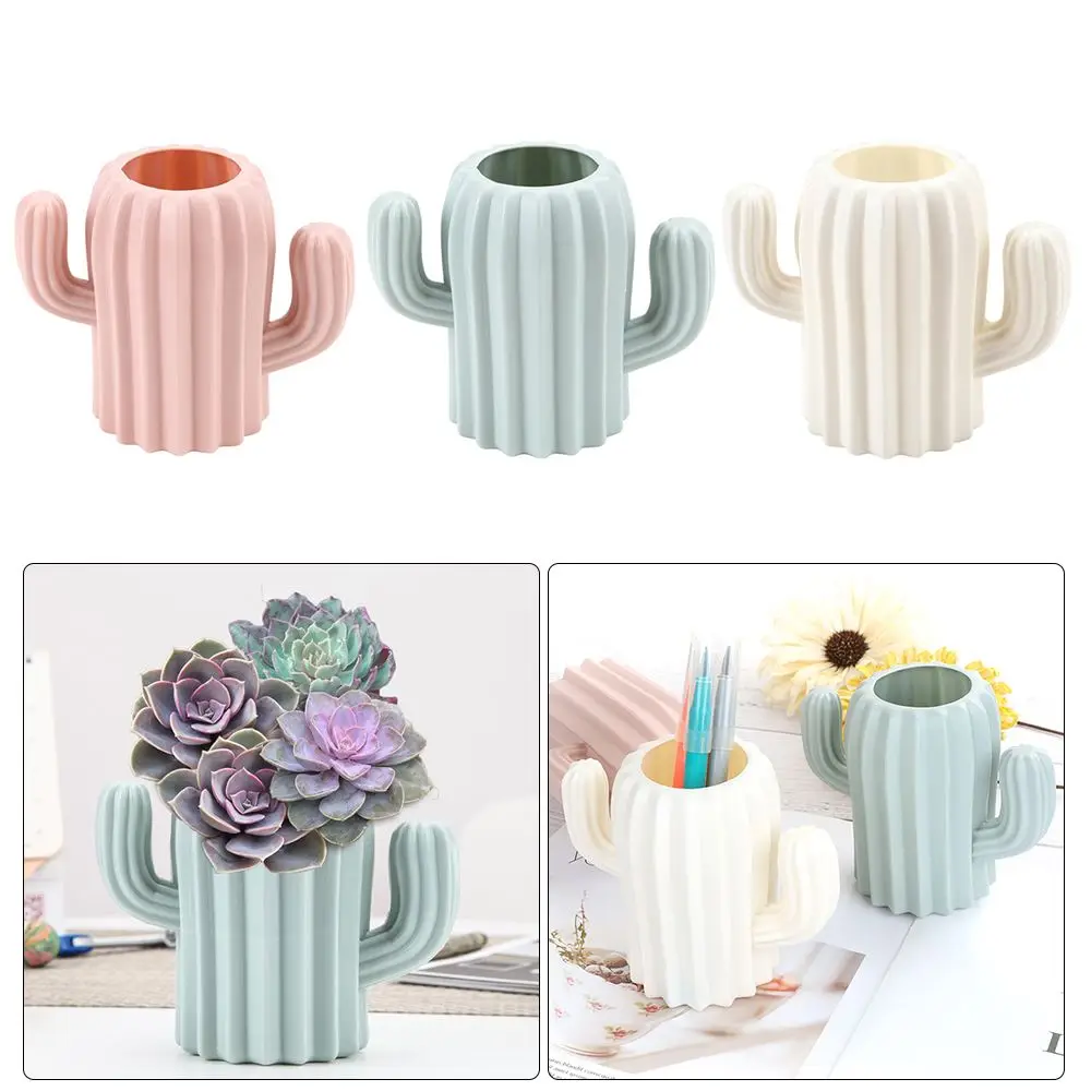 Креативная искусственная керамическая ваза кактус суккулент цветочный горшок
