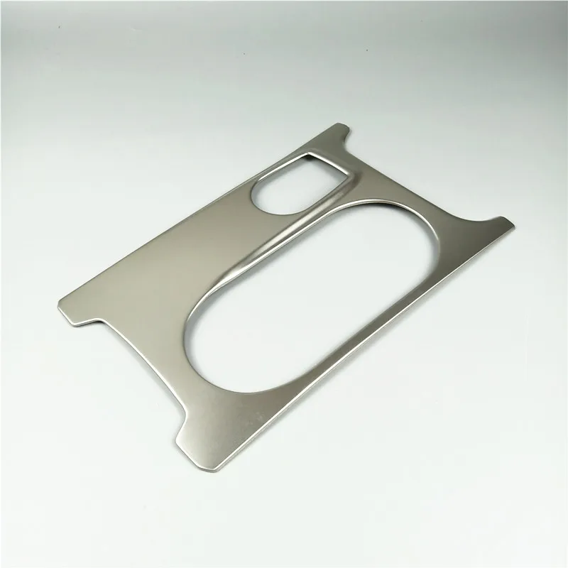 Water Cup Frame Автомобильная Центральная коробка для хранения, декоративная рамка, наклейка для Mercedes Benz CLA C117 GLA X156, автомобильный Кондиционер, чашка для воды, панель, отделка - Название цвета: Water Cup Frame