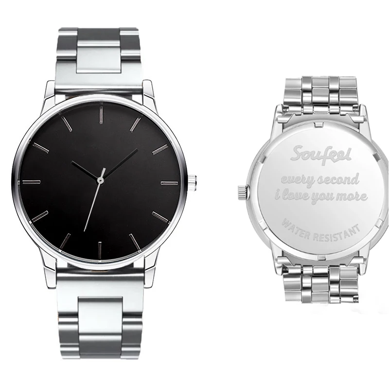 BSL996 фирменные мужские наручные часы из нержавеющей стали японские кварцевые Movt с