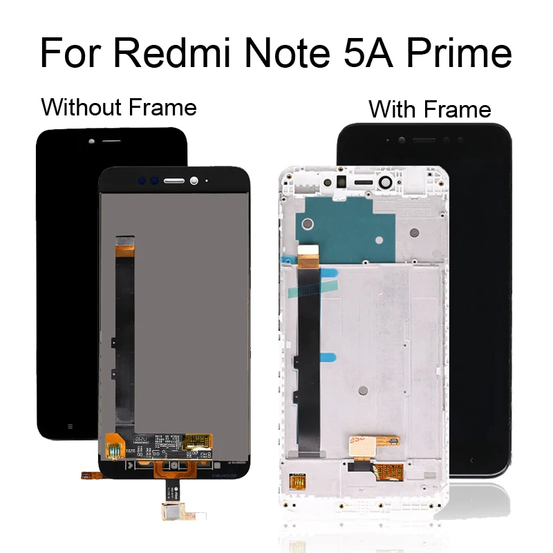 Для Xiaomi для Redmi Note 5A Prime ЖК дисплей с сенсорным экраном дигитайзер сборка LCD