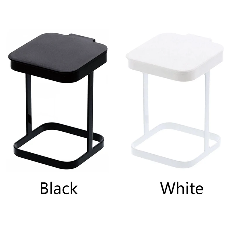 Офисная маленькая мусорная корзина Настольная откидная крышка для бумаги в