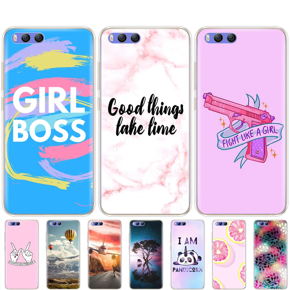 Case For Xiaomi Mi 6 Cover for Mi6 Phone Xiomi Soft Silicon TPU soft Shell Xiaomi6 | Мобильные телефоны и аксессуары