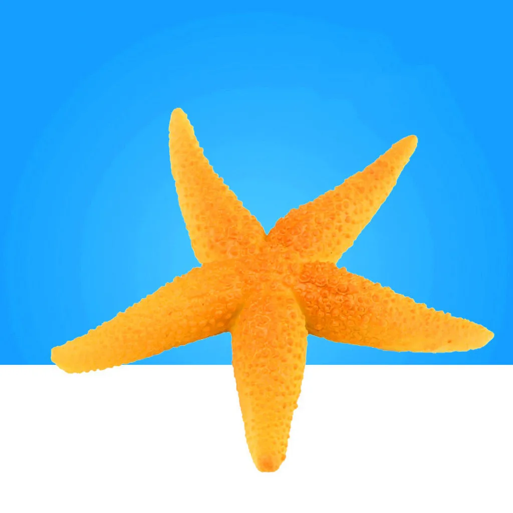 Аквариум Смола | Искусственный Коралл завод силикон с морскими звездами декор