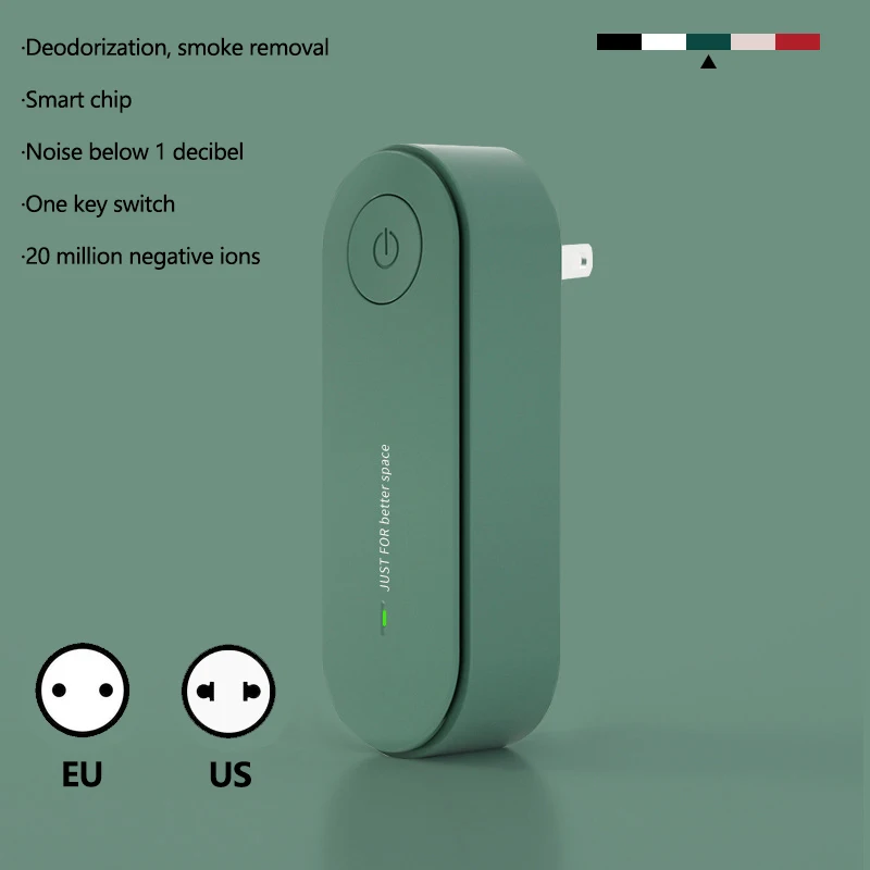 Портативный очиститель воздуха анионная очистка освежитель ионизатор пыли