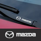 Металлическая Эмблема, автомобильные декоративные наклейки, наклейки на автомобильные стеклоочистители для Mazda 3 mx5 6 cx5 rx8 cx3 2 3 2020 mx5 nd, автомобильные аксессуары