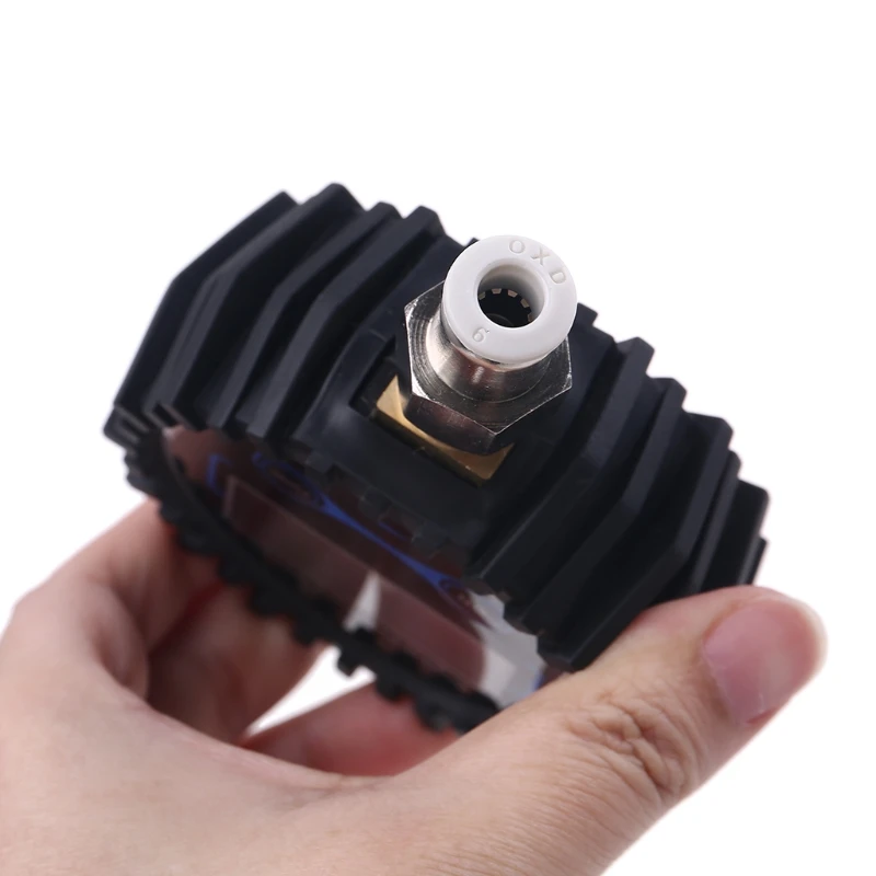 

Digital Pressure Gauge with 6mm Outside Diameter Hose Straight Plug fitting 200PSI /BAR/KPA/kg/cm2