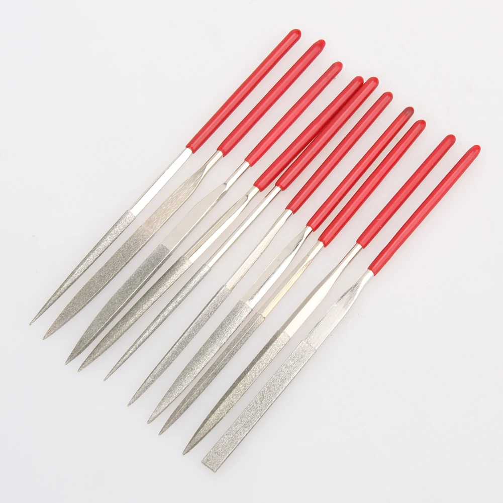 

10/5Pcs Diamond Mini Needle File Set Handy Tools Ceramic Crafts DIY Wood Rasp File Needle Jewelry Polishing Carving Diamond File