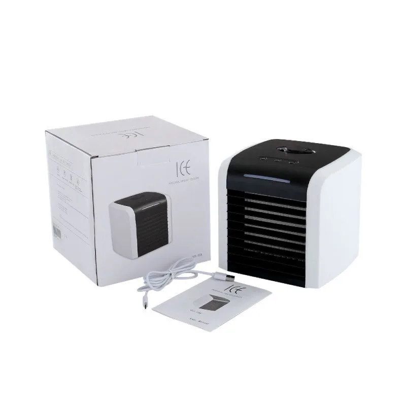 

Fans Air Cooler Small Portable Home Office Mute Air Conditioning Fan Desktop USB Small Fan
