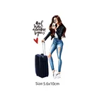 Модная одежда для девочек Переводные патчи для одежды Бесплатная доставка текстильная винил термо-Стикеры для одежды аппликация с теплопередачей Diy нашивки на одежду