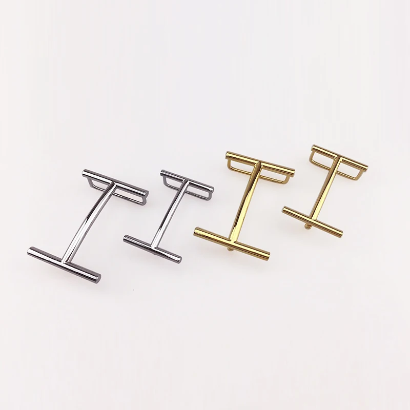 Модная новая трендовая простая H образная Мужская пряжка для ремня из чистой меди