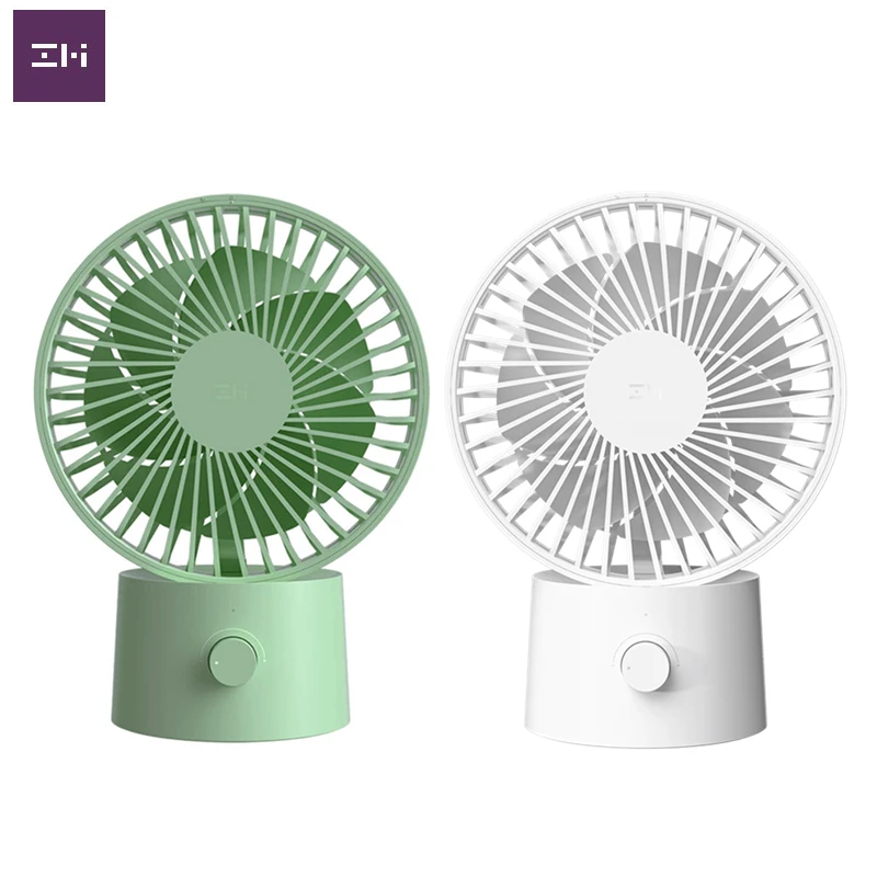 

New ZMI Desktop USB Fan Quiet Portable Rechargeable Stepless Speed Regulation Cooling Fan For Bedroom Office