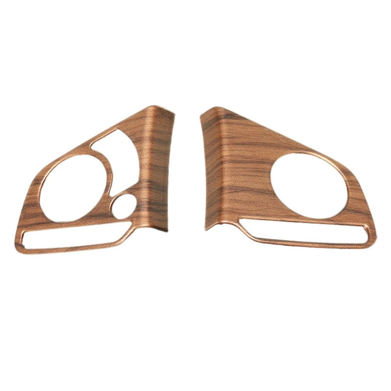 Персиковая деревянная зернистая накладка на рулевое колесо для 2017 2020 Honda CRV CR