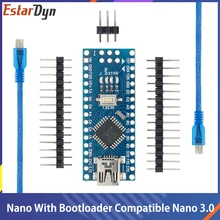 Совместимый контроллер Nano v3.0 для Arduino с загрузчиком USB драйвером