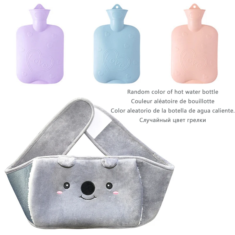 1000ml бутылка для воды грелка рук новогодние товары 2022 ног живота hand warmer pack