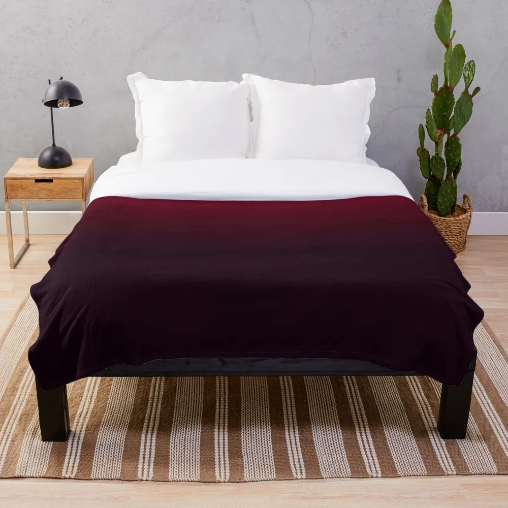 

Dark Burgundy Throw Blanket Super Soft Printing Family Car and Sofa Bed throws Summer Office Quilts