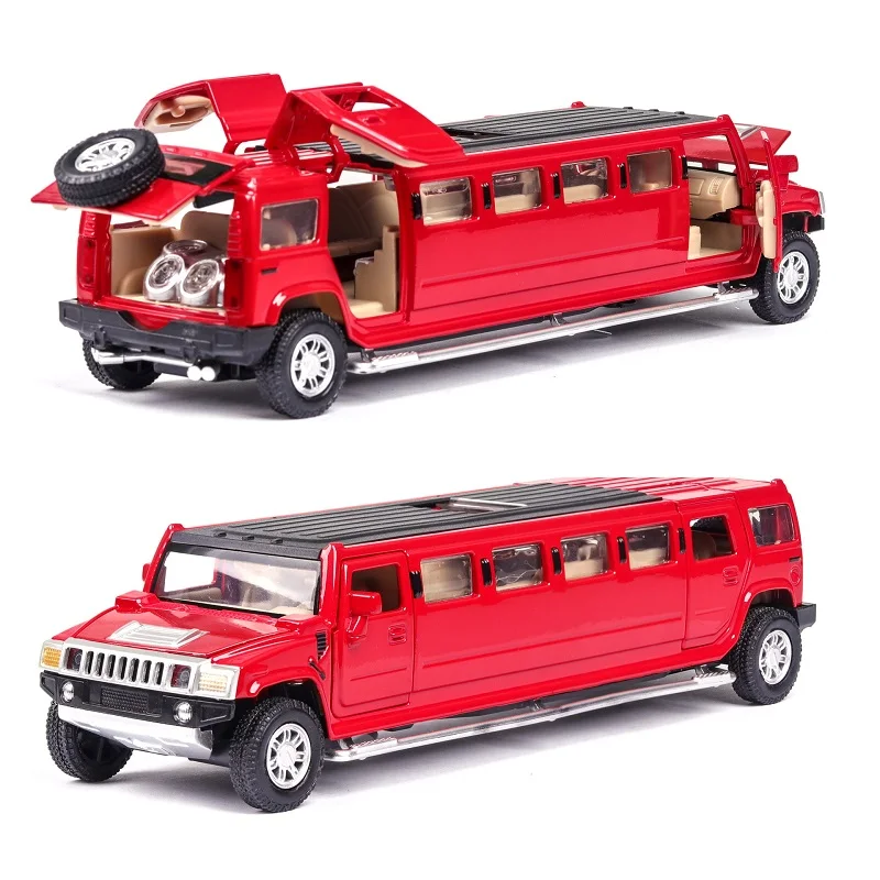 Высокая моделирования 1:32 сплава hummer лимузин литье металла модели автомобиля