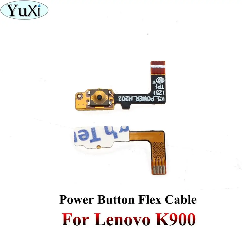 Юйси для lenovo A2010 A2020 A536 A5000 A6000 A606 K900 A7000 K3 K4 K5 note кнопка включения и выключения звука гибкий кабель - Цвет: K900-Power Button