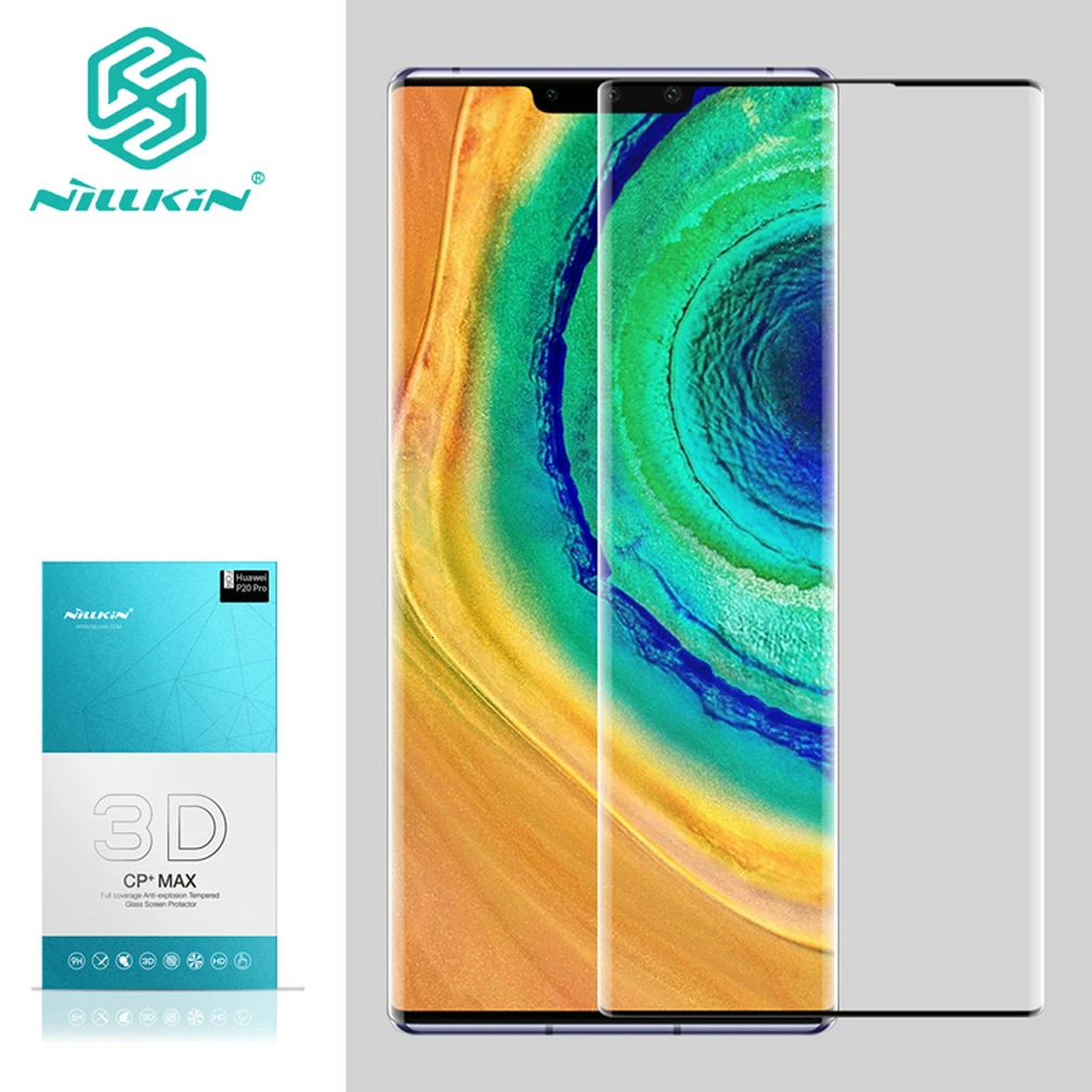Для huawei mate 30 Pro glass NILLKIN Amazing 3D CP+ MAX Противоударная Защитная пленка для экрана для huawei mate 30 Pro 5G закаленное стекло