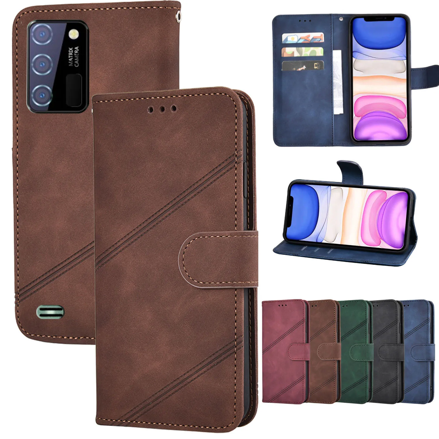 

Leather Case Flip Cover For Oukitel C25 C23 Pro C22 C21 C19 C18 C17 C16 C15 C12 C11 Pro C10 C8 K6000 Pro K3 K5 K6 K8 U20 Plus