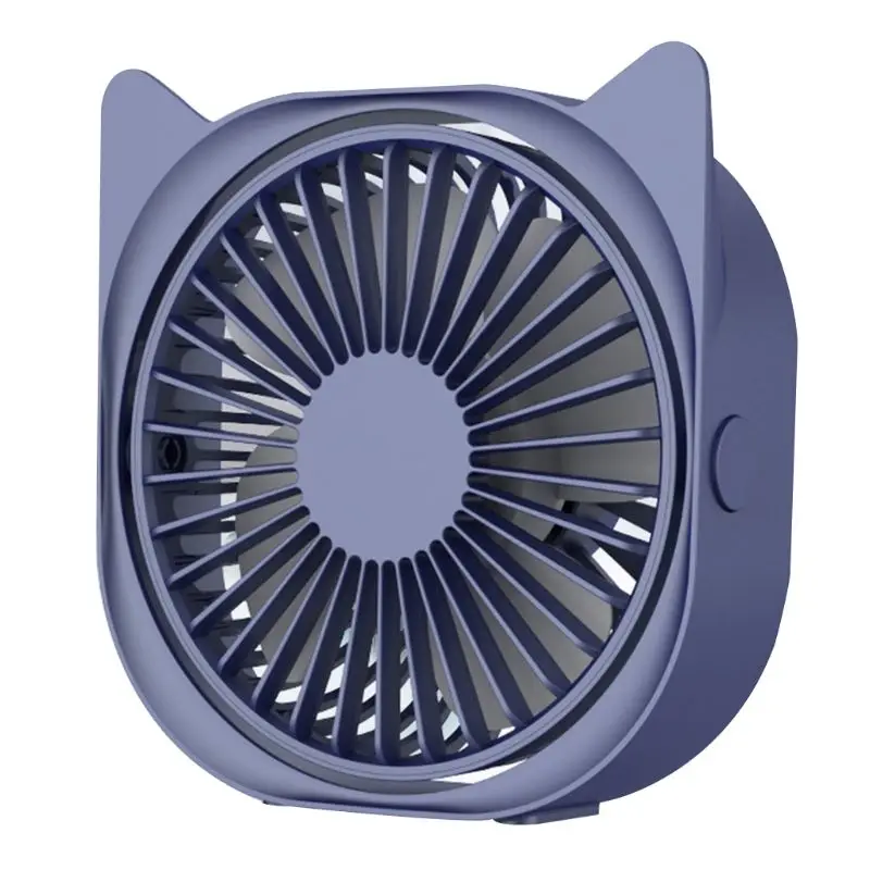 

3 Speed Mini USB Desktop Fan Personal Portable Cooling Fan with 360 Rotation Adjustable Angle for Office Household Traveling Car