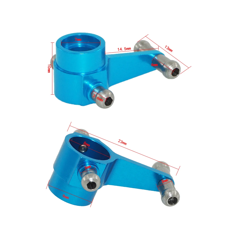 

2pcs Steering Hub Carrier K989-34 for 1/28 RC Car Wltoys P929 P939 k969 K979 K989 K999