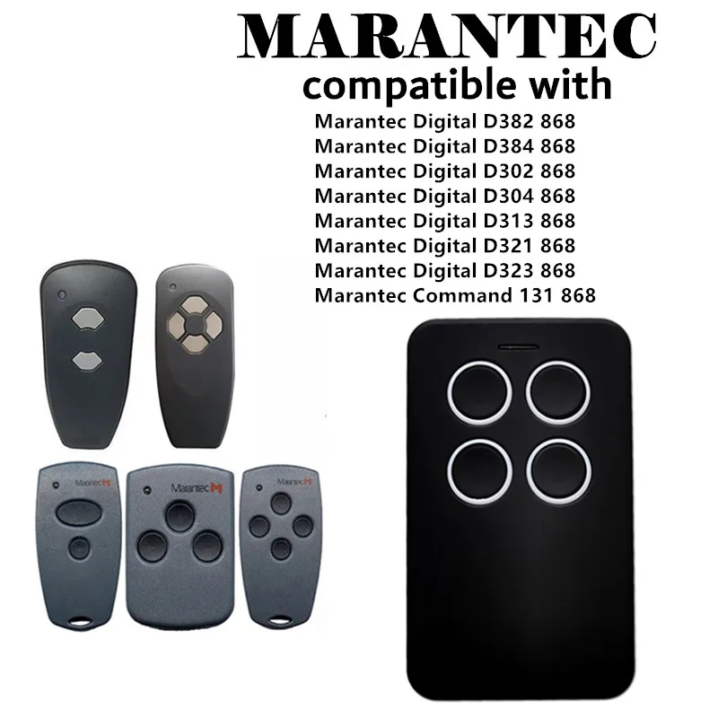 Marantec D302 D304 D321 D323 D382 D384 гараж команда 868 3 МГц двери гаража Открывалка пульт Digital 302