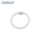 ZHMZH три-фосфорный свет кольцевые трубки увеличительное стекло круговой флуоресцентная лампа в виде трубки кольцесветильник льник s G10q T4 220 В 10 Вт 12 Вт 16 Вт