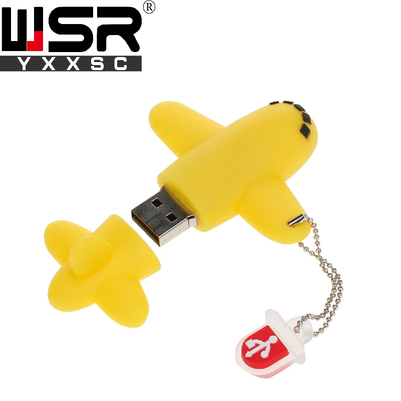 Модель самолета usb2.0 флеш-накопитель 32 Гб 64 128 ГБ реальная емкость usb 4 8 16