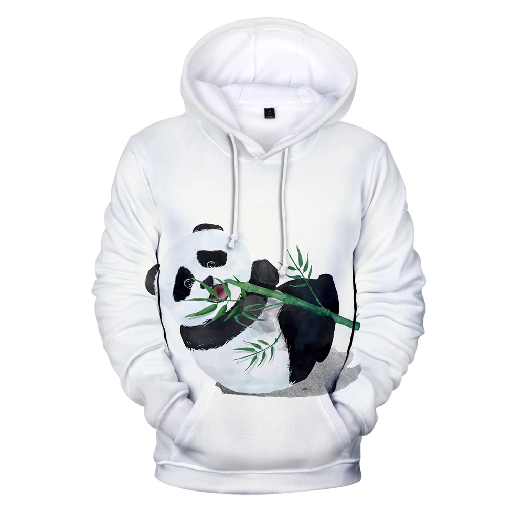 

Cute Panda 3D Hoodies Men Women Sweatshirts Hip Hop Hooded ren Unisex Tops Print Panda Hoodies 3D Men's Autumn pullovers