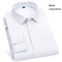 2022 summer mens shirt business long sleeved white office worker formal wear quick drying non iron multi color shirts sweat