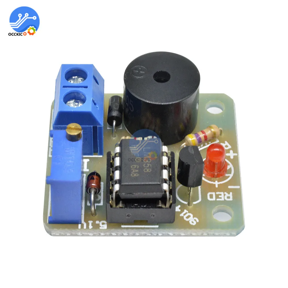 12 В Новый Аккумуляторный звуковой светильник сигнальный сигнал модуль