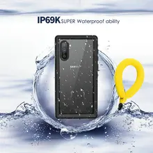 Water Proof Etui for Coque Samsung S21 Ultra Case S20 Note 20 10 Waterproof Case for Samsung Galaxy S21 Plus S 21 A51 5G Cover
